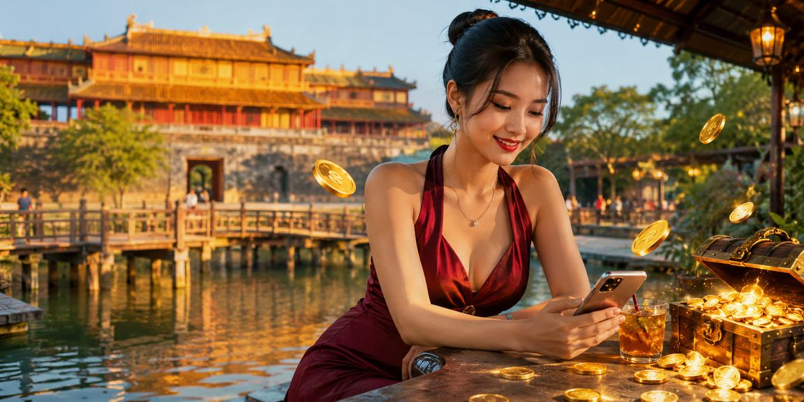 Người chơi tận hưởng trò chơi casino trên di động tại Huế